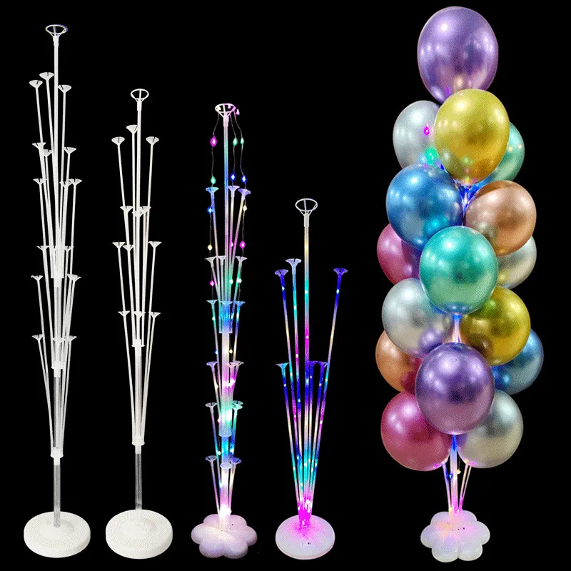 

Balloon Holder Stand Column 7/13/19Tube Adult Kids Baby Shower Birthday Party Wedding Decoration Eid Mubarak Ballons Accessories
