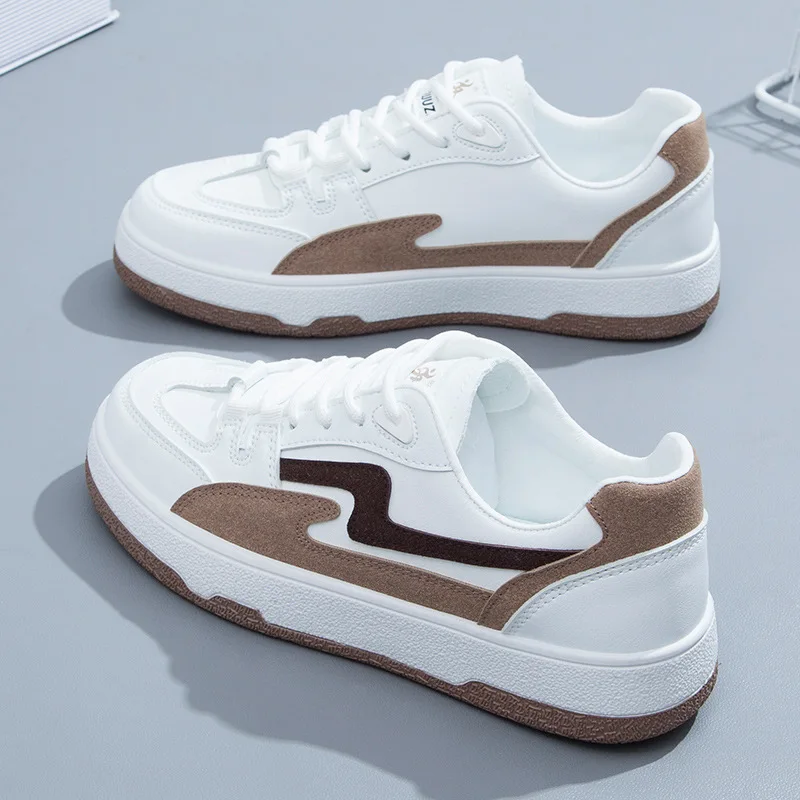

2022 Fashion Women Sneakers Soft Breathable Women Vulcanize Sneakers Spring Autumn Sneakers Women Shoes Lacing Shoes Large Size