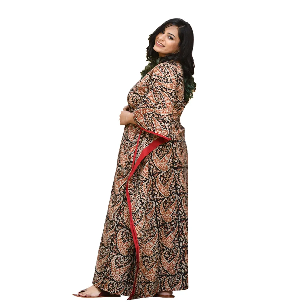 Modest Muslim Abaya Dress Women Ruffle Sleeve African Vestidos Caftan Morocco Kaftan Islamic Party Long Dress Long Robe Gown