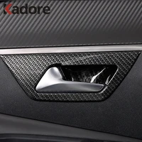 for peugeot 3008 gt 2017 2020 5008 2018 2020 interior inner door handle catch cover trim inserting decal panel car accessories