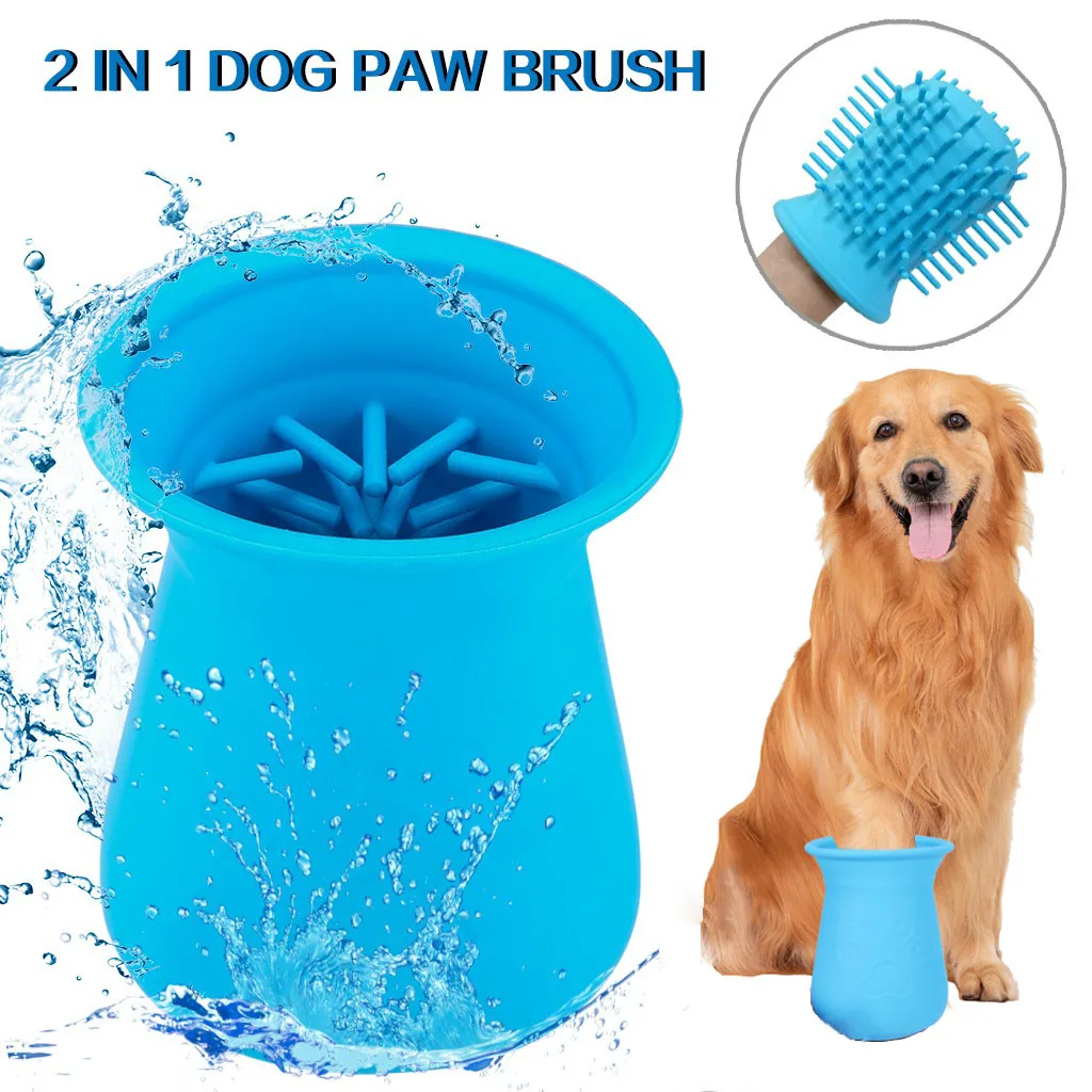 

Clean Cleaning Washer Paw Foot Quickly Paw Cleaner Dog Soft Cat Dirty Silicone Towel Wash Portable Pet Foot Cup Outdoor Brush