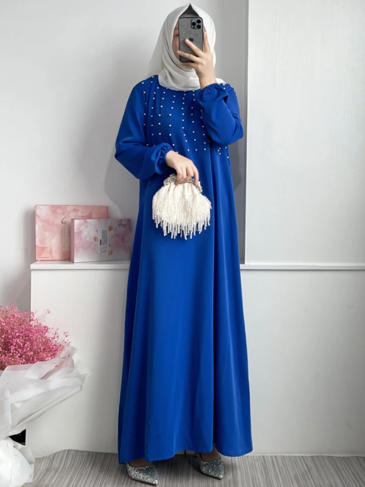 

Eid 2023 Prayer Muslim Party Dress Morocco Women Abaya India Diamond Abayas Ramadan Dubai Kaftan Robe Longue Vestidos Largos