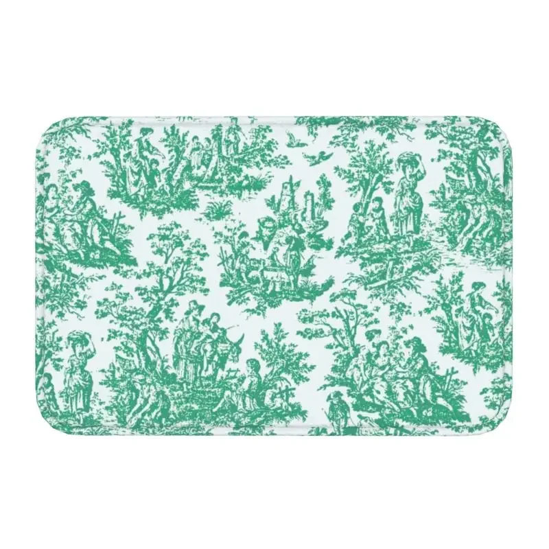 

Водонепроницаемый антискользящий коврик Jouy темно-синего цвета