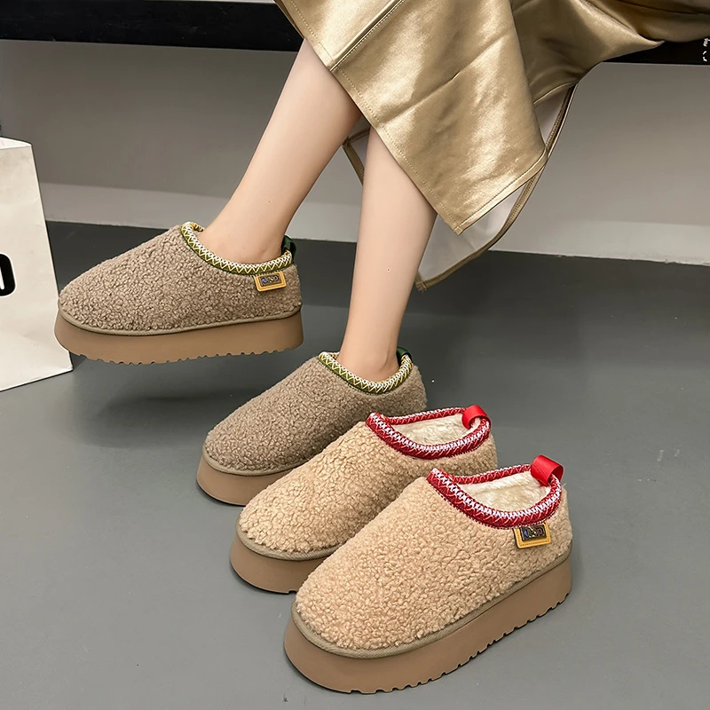 Обувь Сапоги Лолиты Зимняя обувь Австралия Плюшевые сапоги-Женские 2024 Снежные