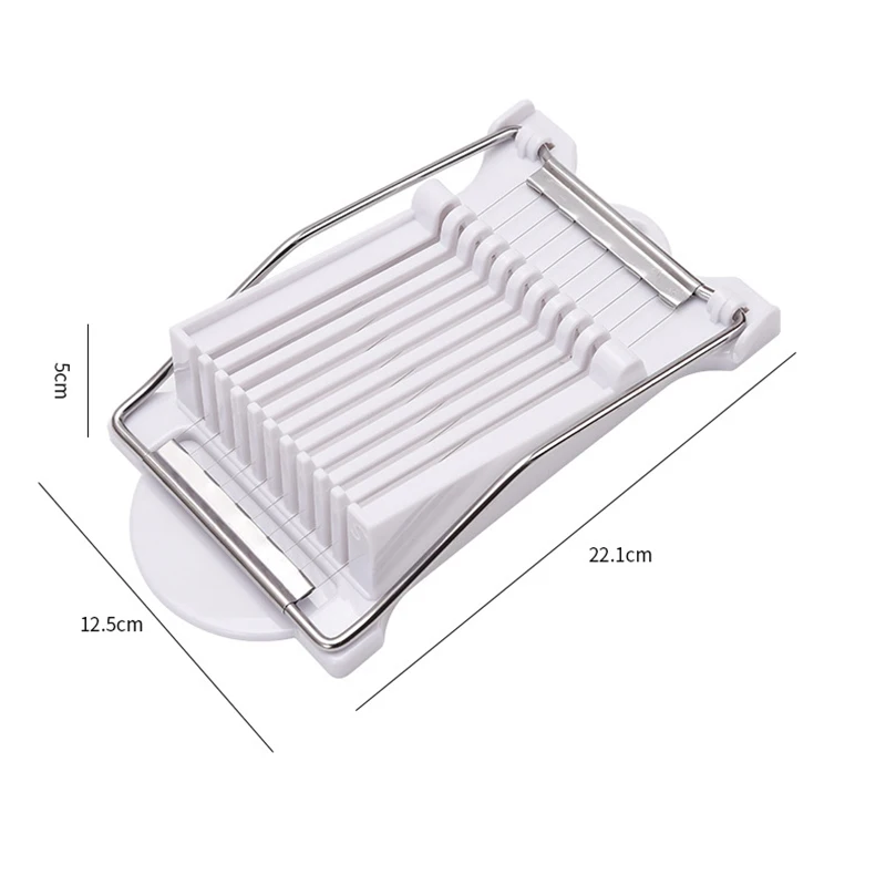 Lunch Meat Slicer Stainless Steel Fruit Egg Ham Multifunctional Cheese Banana Food Cutter Cutting Tool Kitchen | Дом и сад