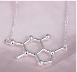 N301 модные ожерелья для женщин и мужчин ожерелье с химической подвеской из