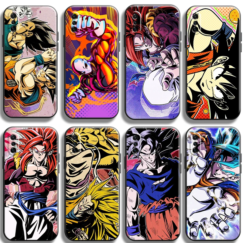 

Japan Anime Dragon Ball Phone Case For Xiaomi Note 10 Pro Lite 10S 10 Pro Lite Funda Shell Protective Original Luxury Ultra