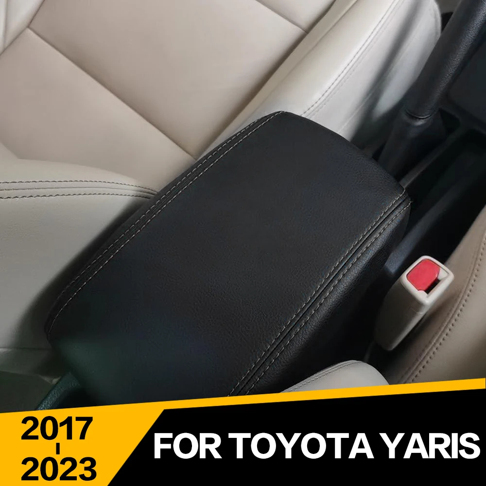 

1PCS Car Center Console Armrests Box Cover Interior Decoration Accessories For Toyota Yaris 2017 2018 2019 2020 2021 2022 2023