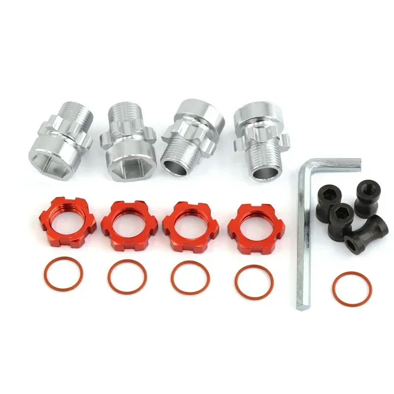 Металлический адаптер шестигранной ступицы колеса от 12 до 17 мм для Trxs Slash2wd Rustler