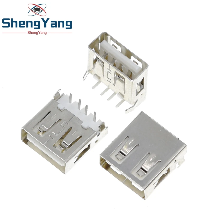 

USB разъемы типа A для пайки