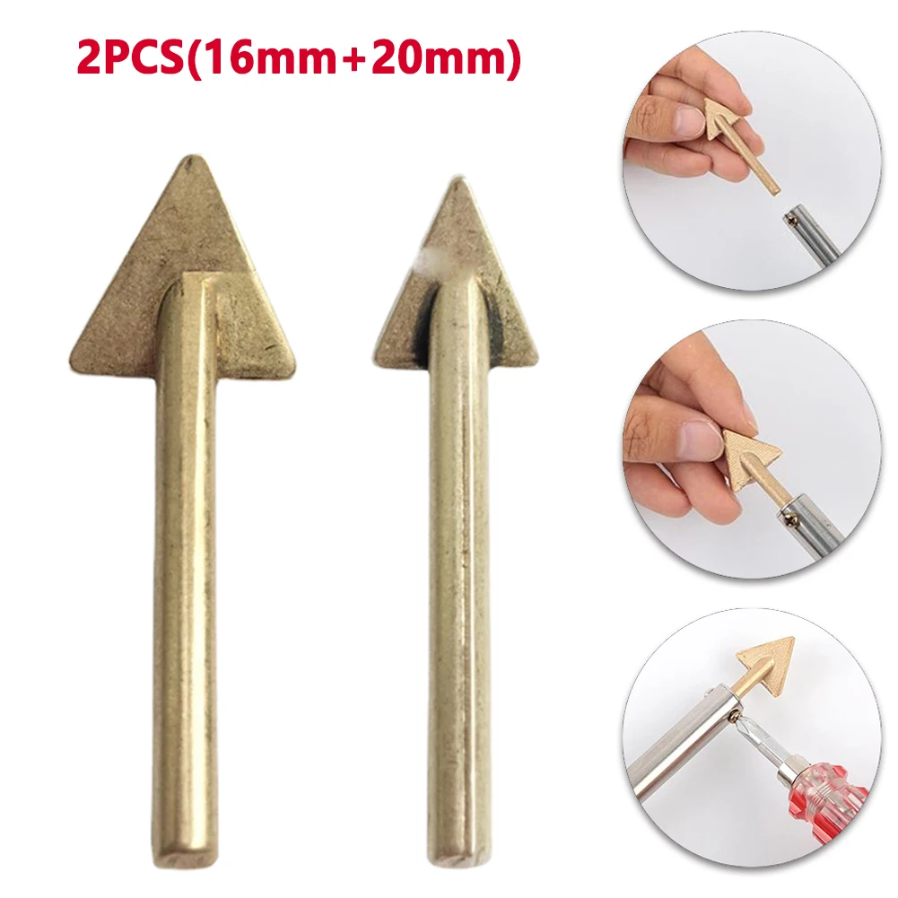 

2pcs Plastic Repair Triangular Copper Smoothing Head Soldering Iron Head Repairing Wrinkle Ironing Iron