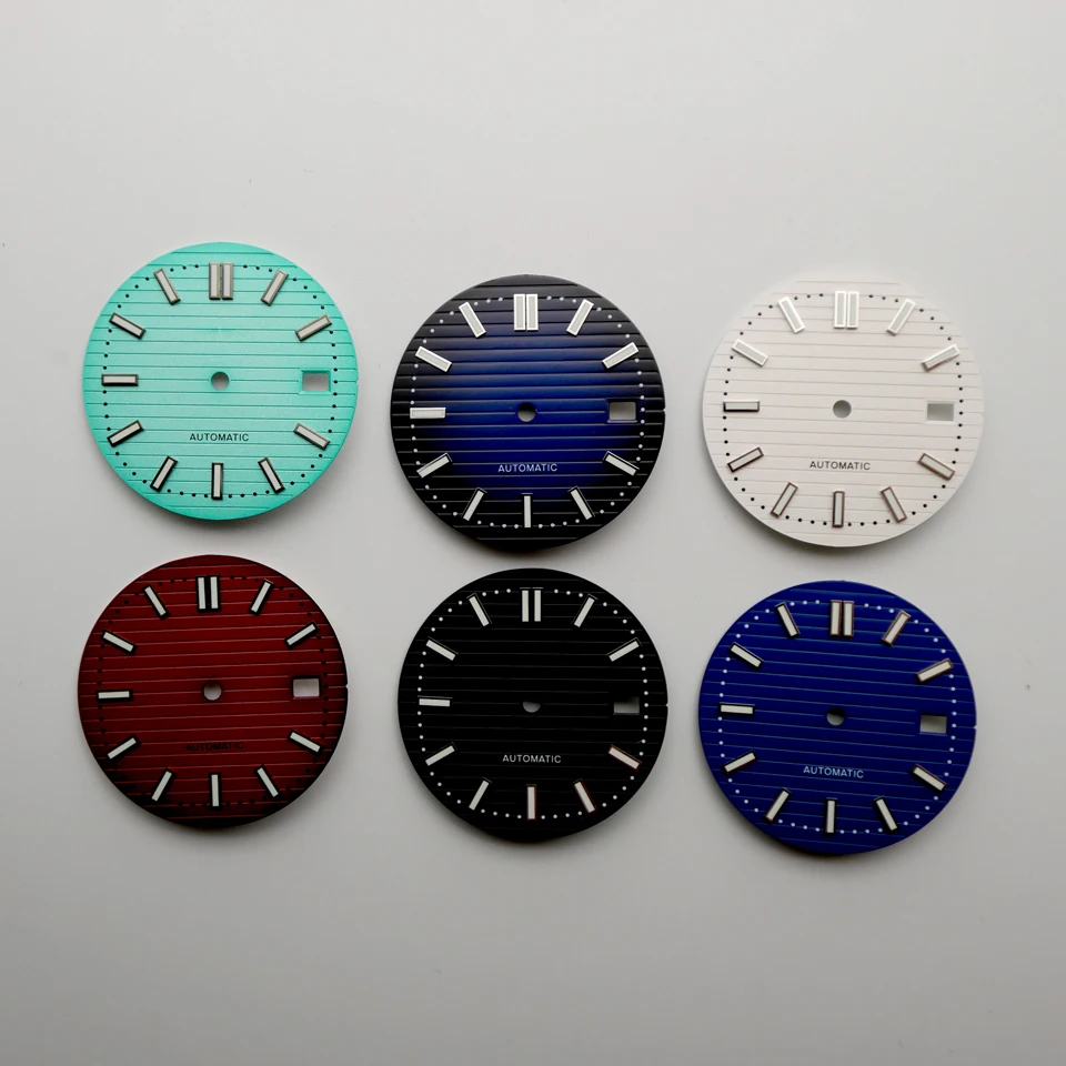 

Новинка, чехол Nh35, зеленые мощные светящиеся синие часы Тиффани, улучшенные механические часы Nautilus, улучшенные полипропиленовые часы