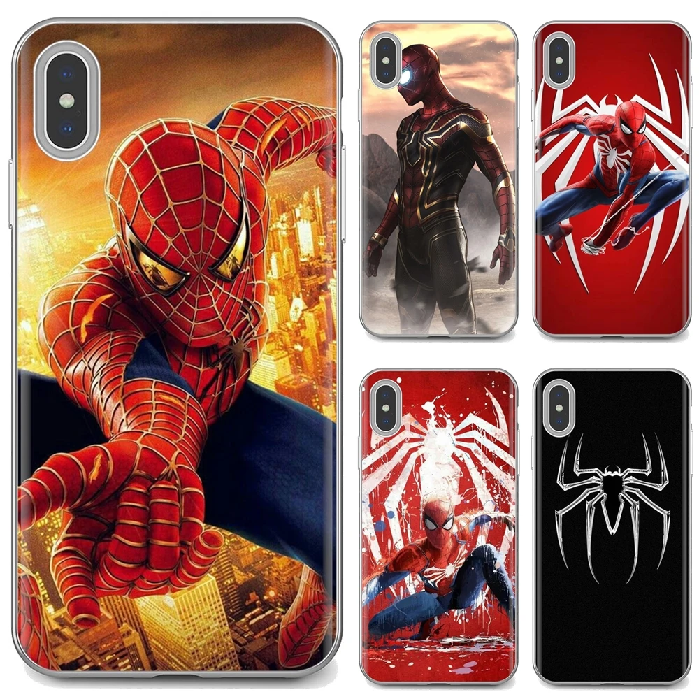 Популярный силиконовый чехол для телефона с героями Marvel человек-пауком Oppo realme 6 7 i