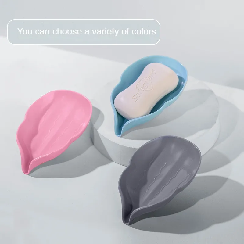 

Is There A Cover None 45 ° Inclined Drainage Soap Box Material Pp Soap Storage Rack Traceless Wall Mounted Soap Box Storage Box