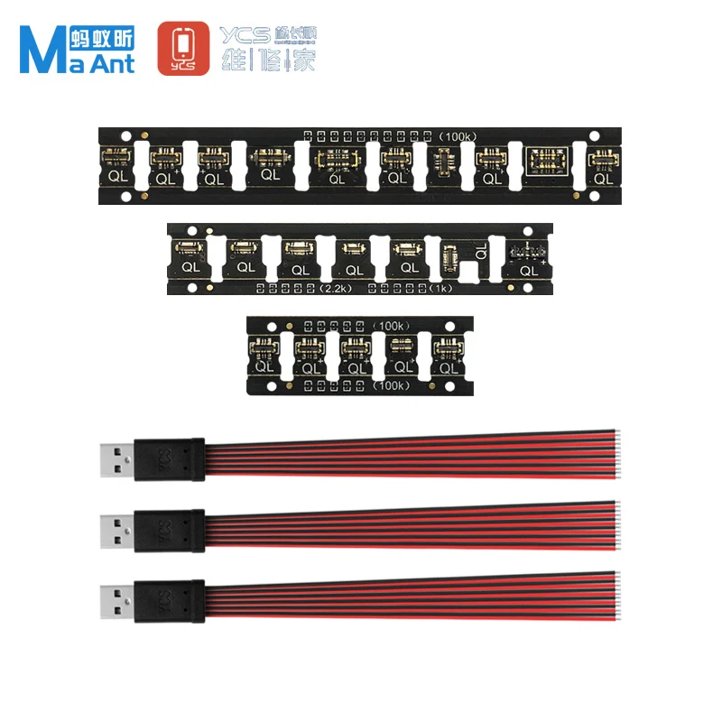 

MaAnt Power Battery Buckle Cord USB Port For IPHONE 6P-14 PRO MAX Android HUAWEI Charging Test Cable