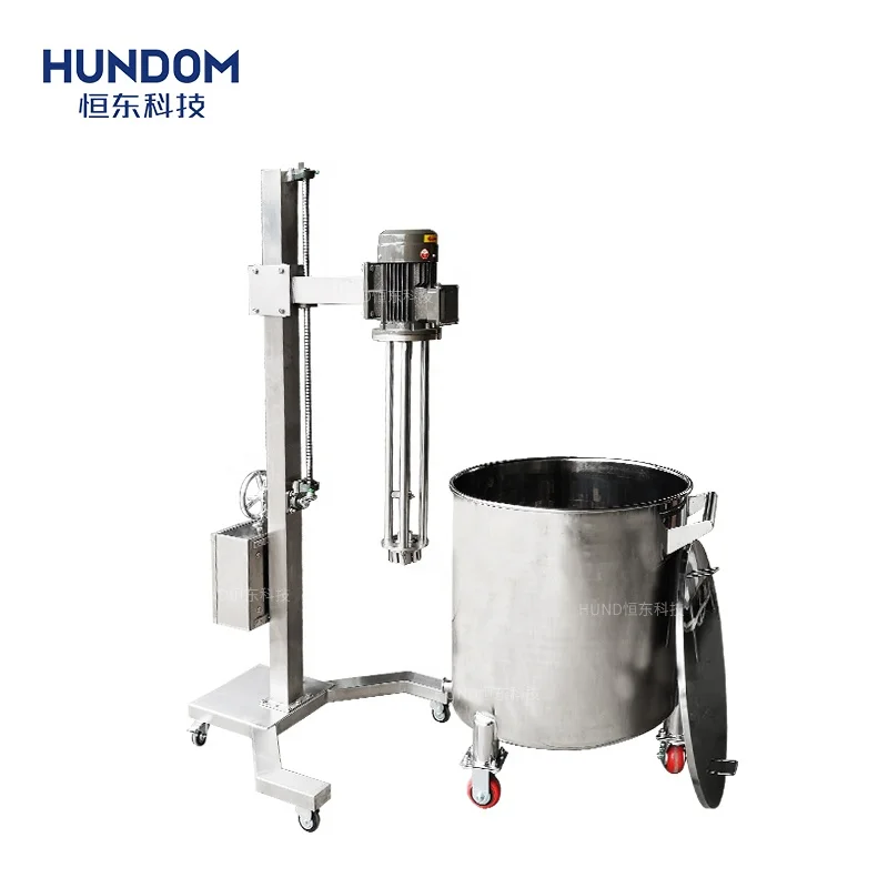 Sanitary Food grade stainless steel homogenizer mixer Batch high shear homogeneous emulsifier machine
