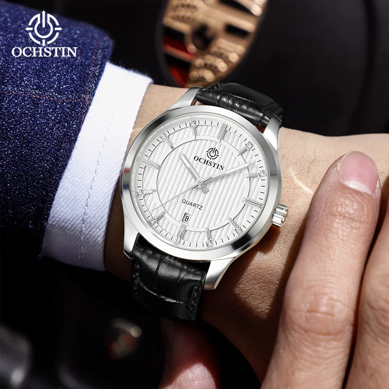 

Часы наручные OCHSTIN Мужские кварцевые, часы ведущей марки класса "люкс", известные наручные часы, деловые кварцевые часы, мужские часы 2022