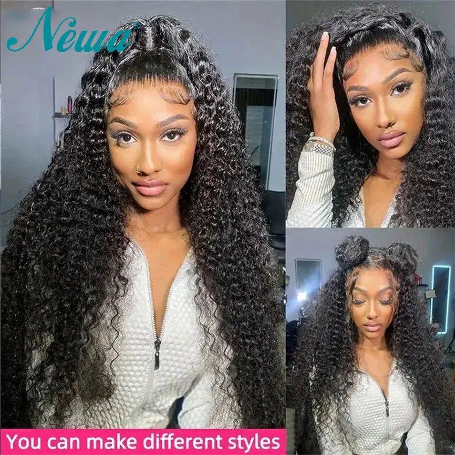 Newa Hair 5x5 Hd Парик Шнурка С Расческой 13x6 Фронтальный Предварительно Выщипанный