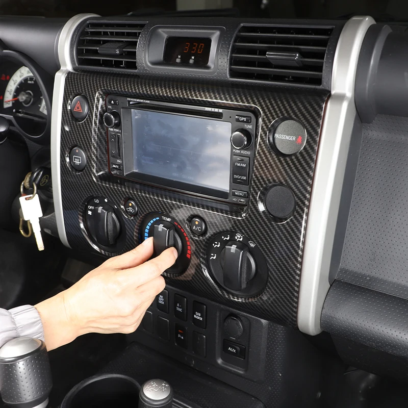 Автомобильная центральная консоль кондиционера CD панель управления Крышка