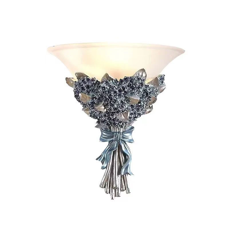 Современное настенное бра BERTH лампа винтажное креативное освещение из смолы с