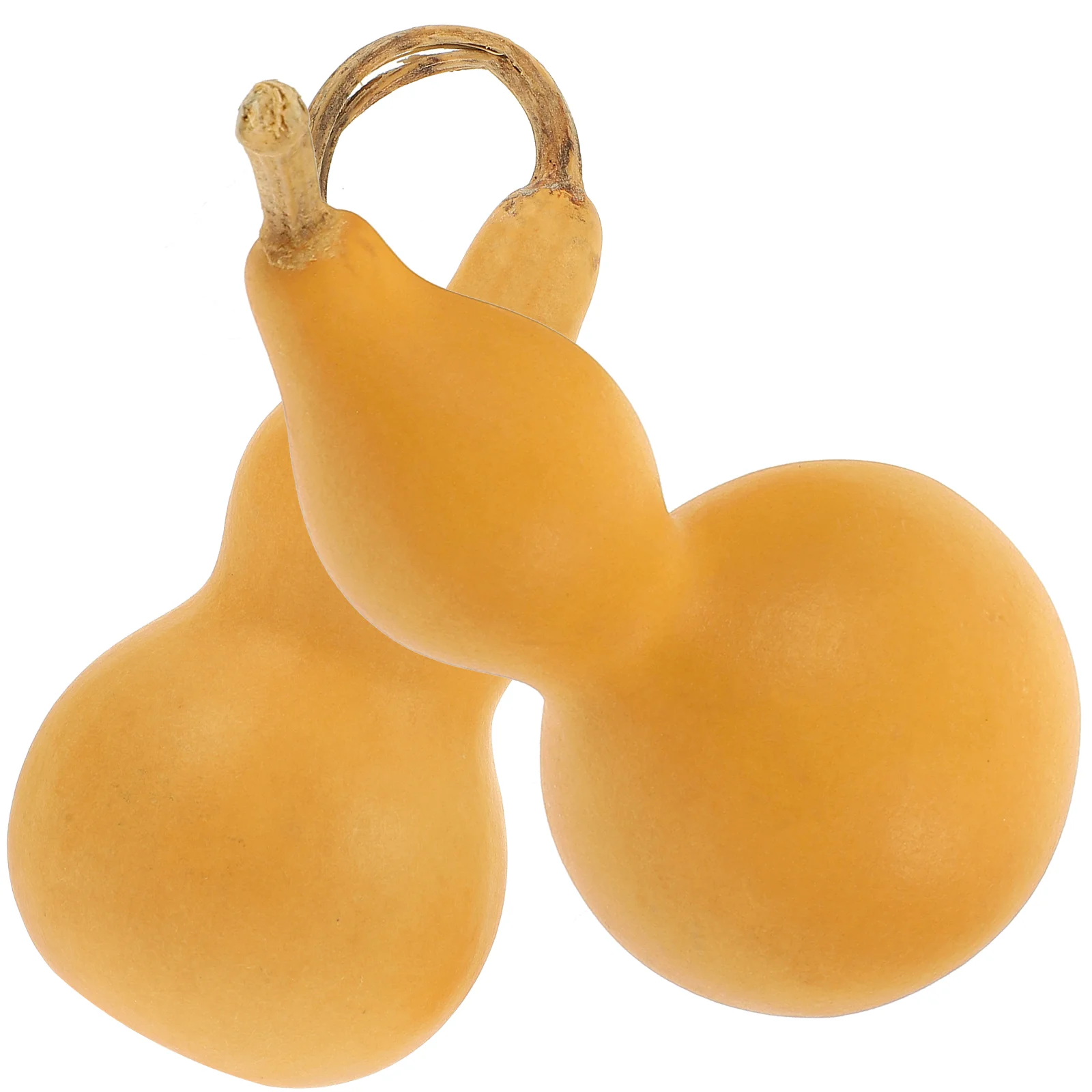 

2 Pcs Book Changes Creative Craft Gourd Adornment Blessing Office Desk Decor Natural Household Travel