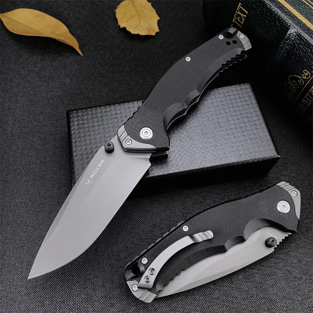 

2023 Boker EDC Складной нож черный G10 ручки уличные тактические универсальные инструменты для рыбалки охоты кемпинга самообороны подарочная коробка