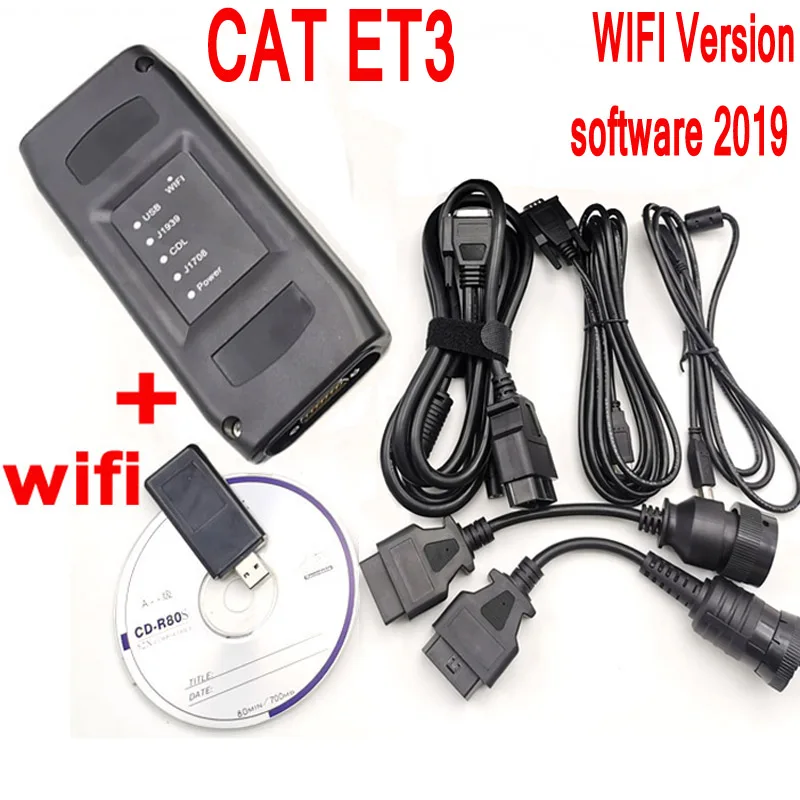 2019 2022A CAT ET 3 беспроводной адаптер III Инструмент для диагностики грузовика CAT3 связь