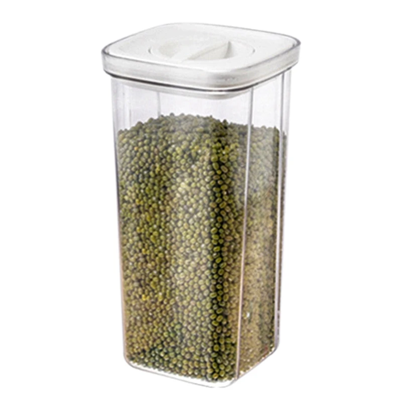 

Airtight Food Storage Container Clear Pet Kitchen And Pantry Organization Containers Food Dispensers Lid