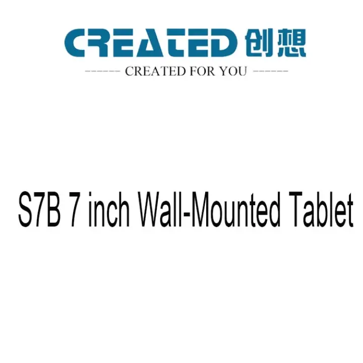 

7 inch Industrial wall mounted tablet pc 2+16GB Android 11 A133 4G Network Desktop Tablets
