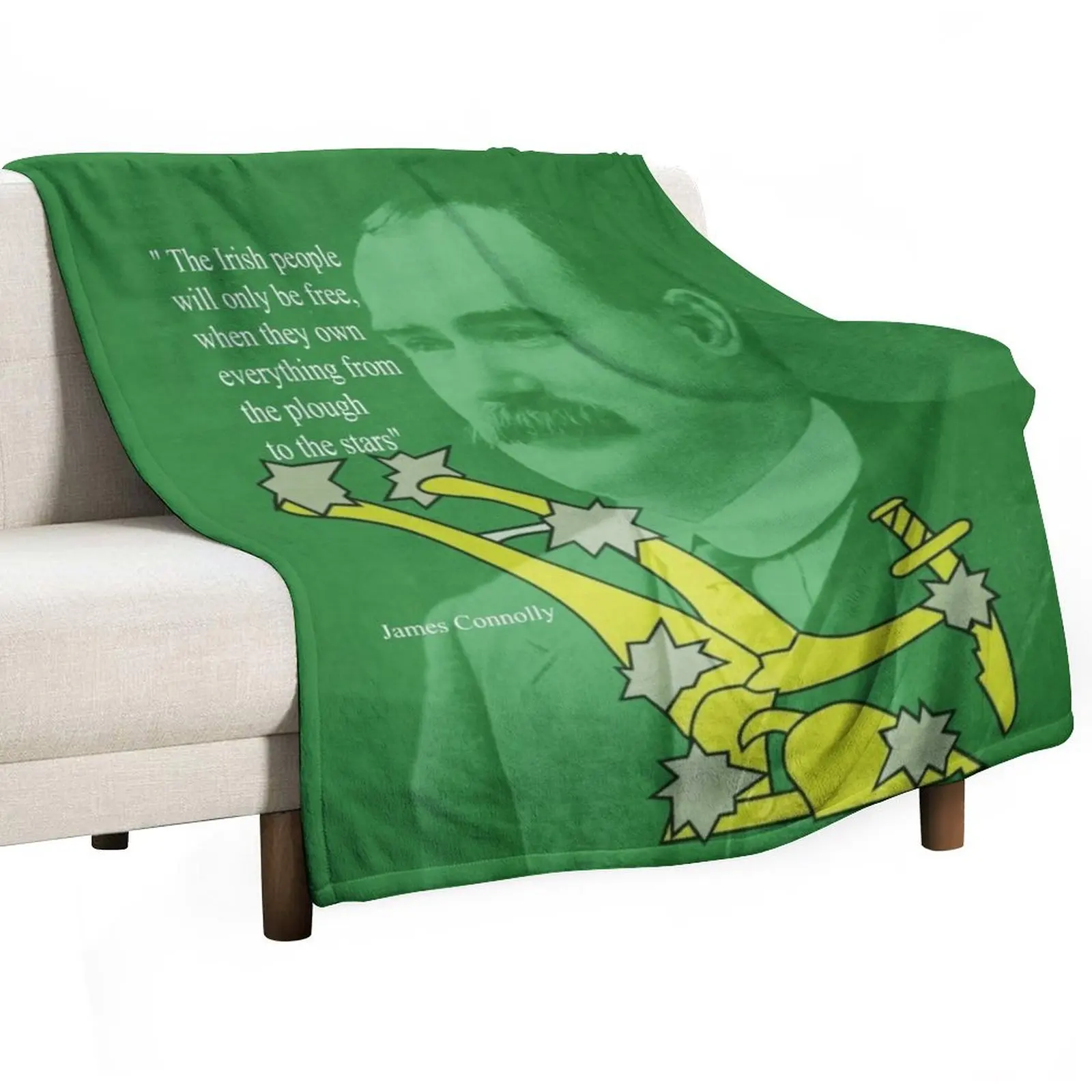Декоративное одеяло Звездный Плуг в Ирландском стиле