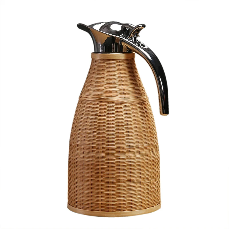 Pot Insulation Vacuum Thermo Flask Hot Water Thermal Insulation Metal Cup Garrafa Termica Water Bottle