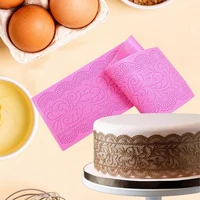 fancy eco friendly food grade beautiful decorating chocolate silicone mold bakery supplies chocolate mold baking mold