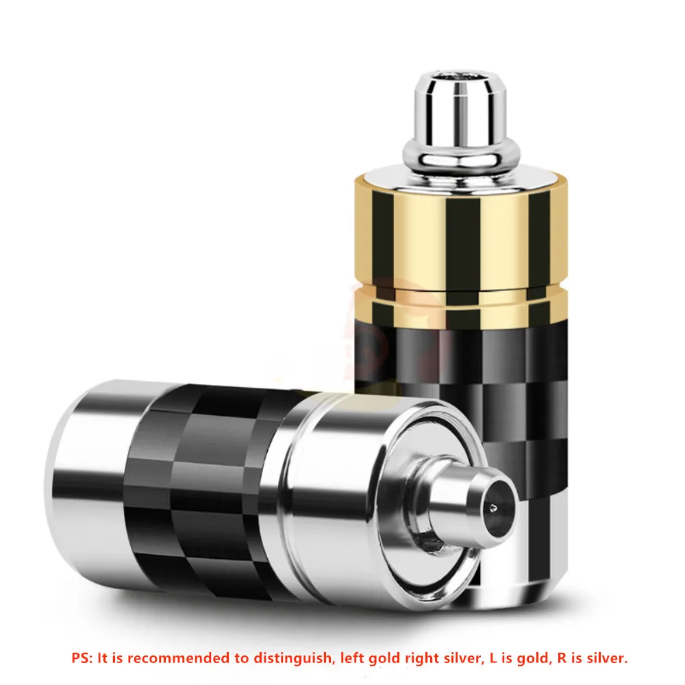 

Hifi MMCX Rhodium Plated DIY Earphone Pins Wire Connector Headset Plug Audio Jack Adapter For A2 SE215 SE315 SE425 SE535 SE846