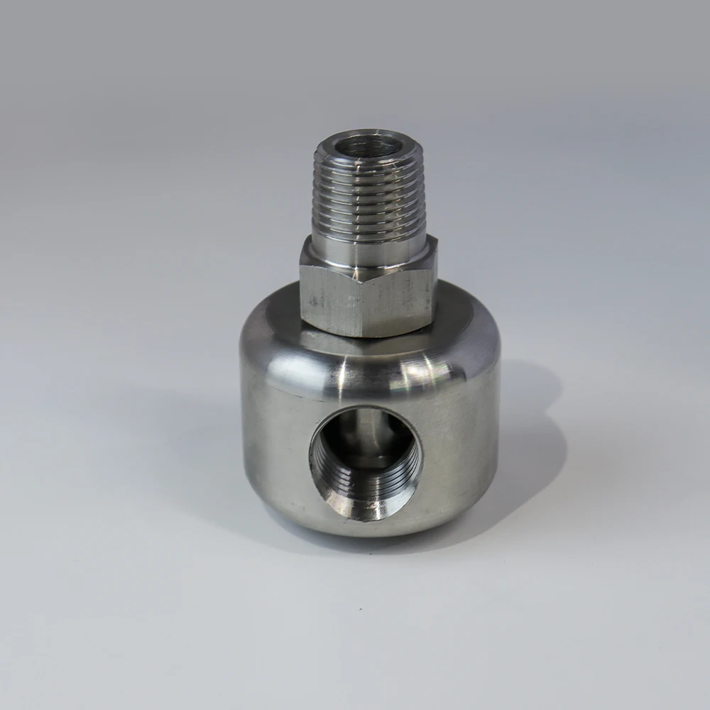 1/2 inch NPT Stainless Steel 90 Degree Hose Reel Swivel for 