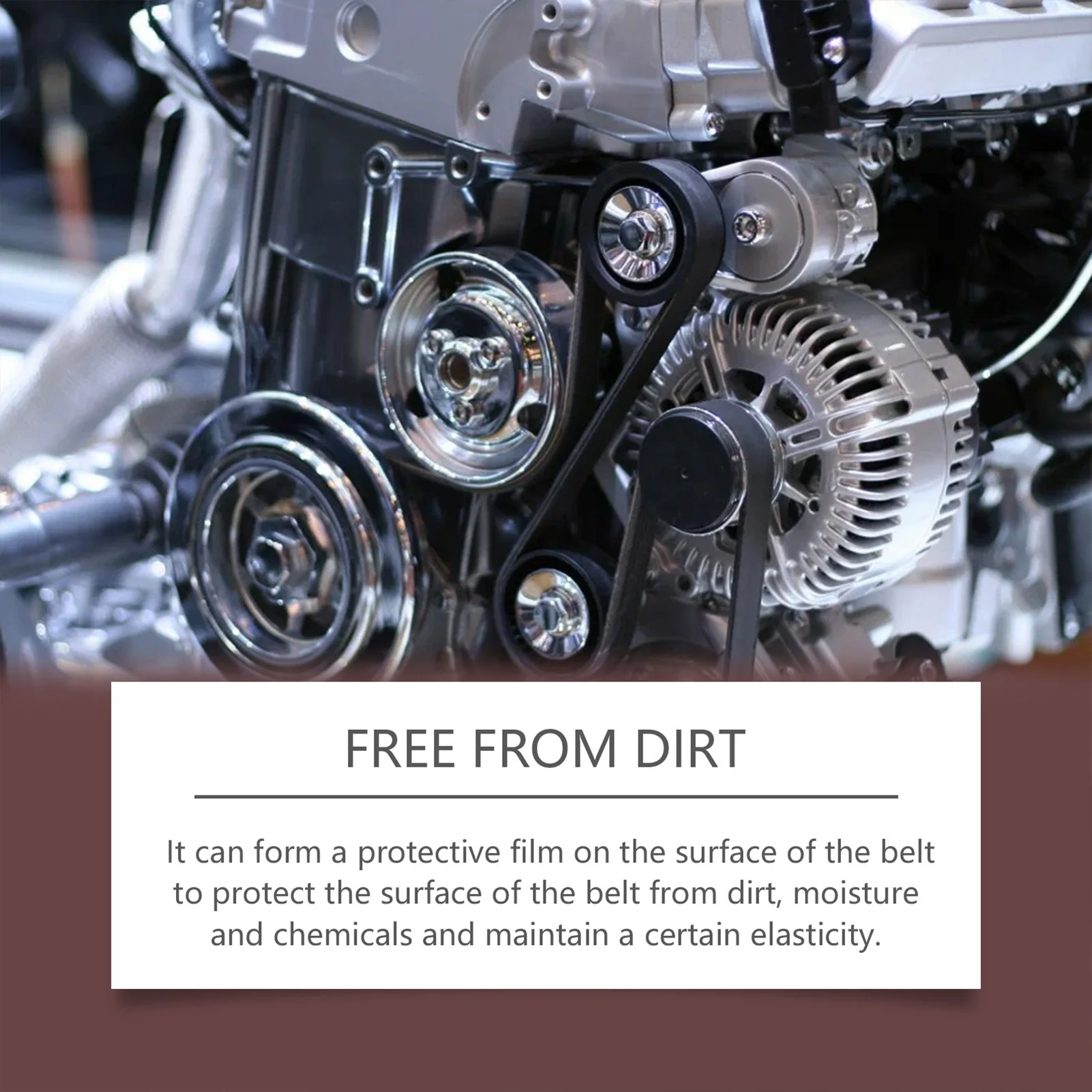 Кондиционер для автомобильного ремня двигателя снижение звука защитная смазка