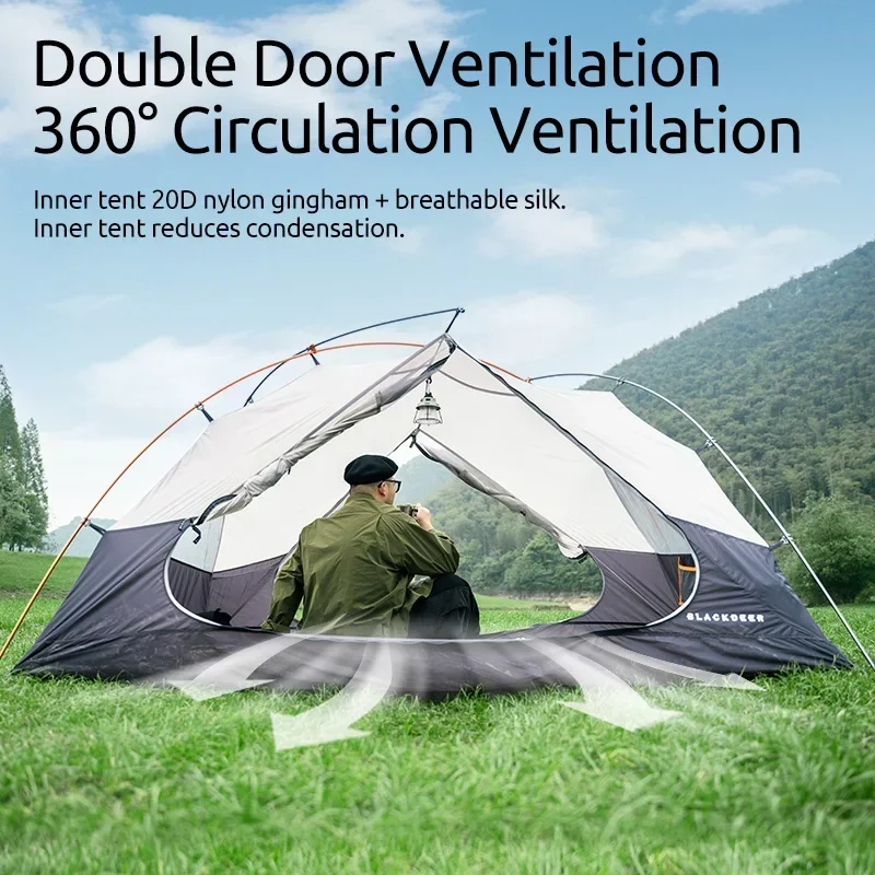 Легкая туристическая палатка BLACKDEER Archeos
