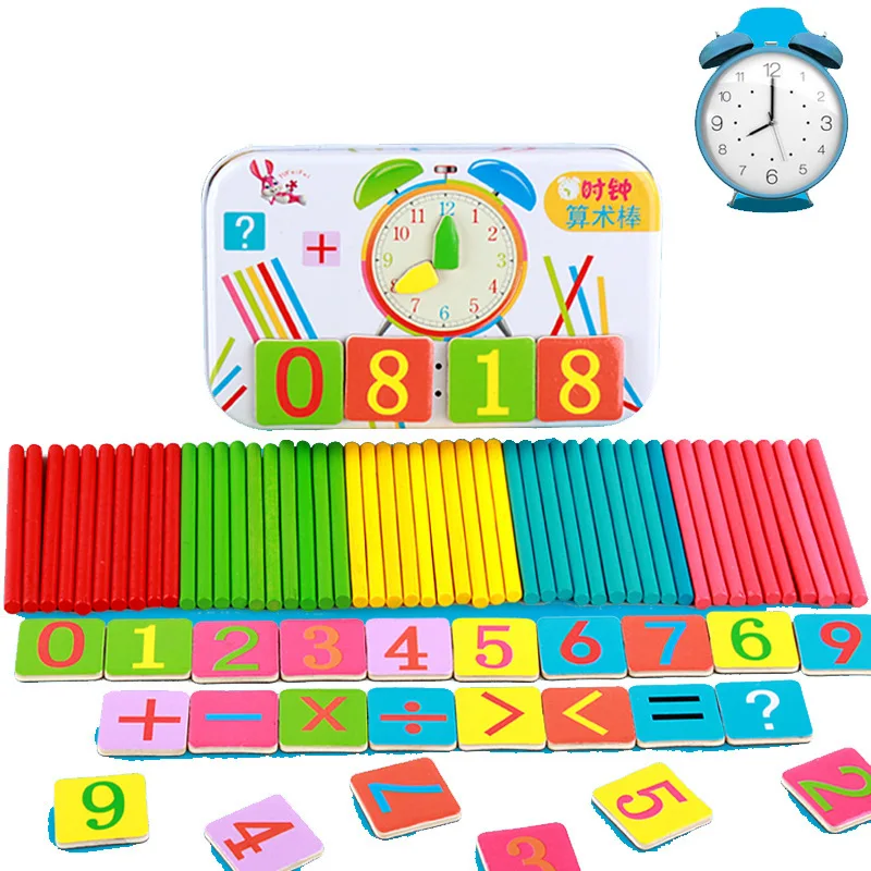 

Магнитные часы с цифрами для детей раннего возраста