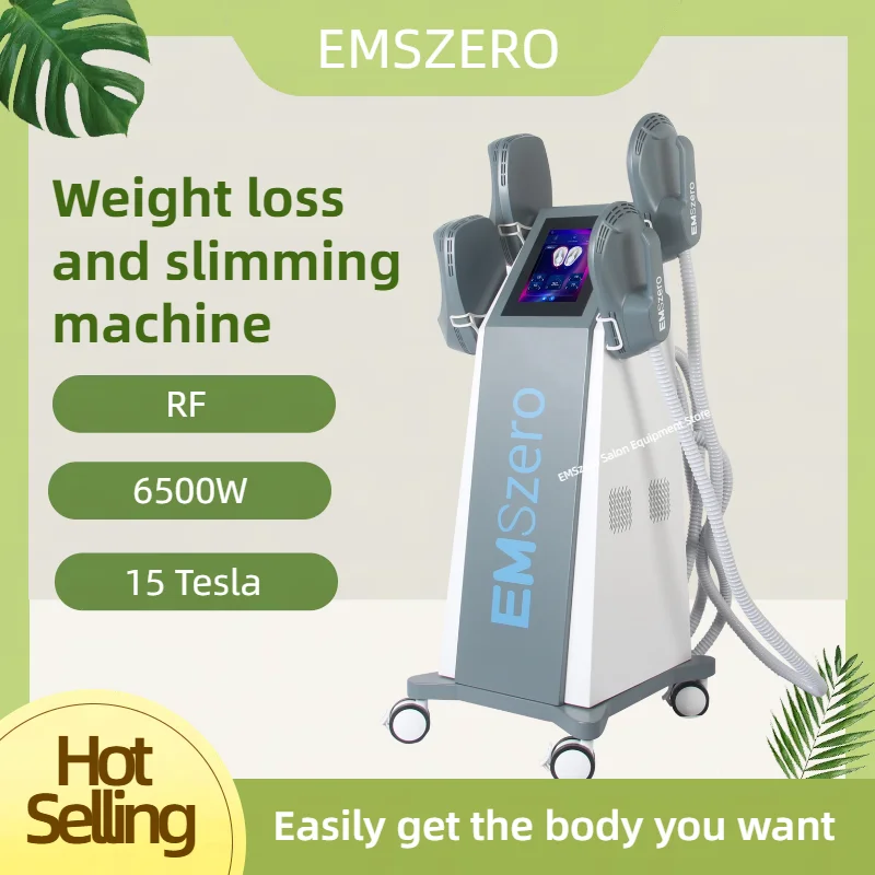 Emszero Machine 6500 Вт 15 Tesla Профессиональный портативный NEO для похудения тела Nova Rf 2024
