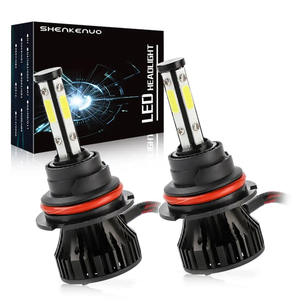 

2pcs HB5 9007 High&Low Beam For Lincoln Town Car 1995-2002 LED Headlight Bulbs