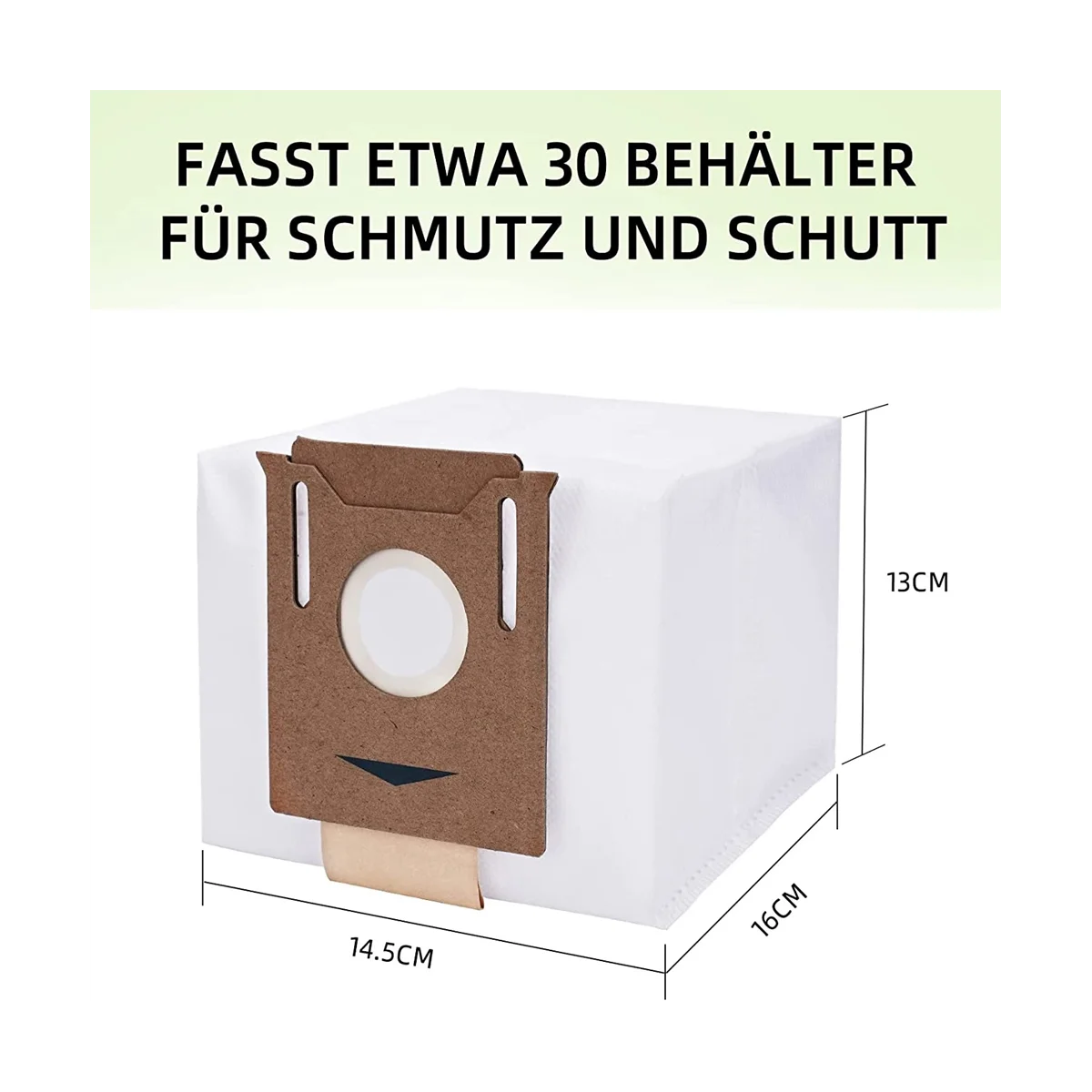 Набор из 10 мешков для пылесосов Ecovacs Deebot N8 + Pro Ozmo T8 AIVI T9 Yeedi Vac