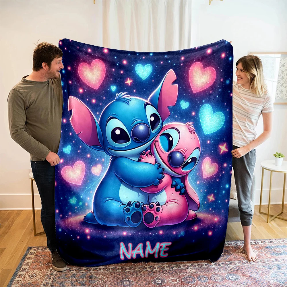 Индивидуализированное одеяло с именем на заказ принтом Диснея для дивана