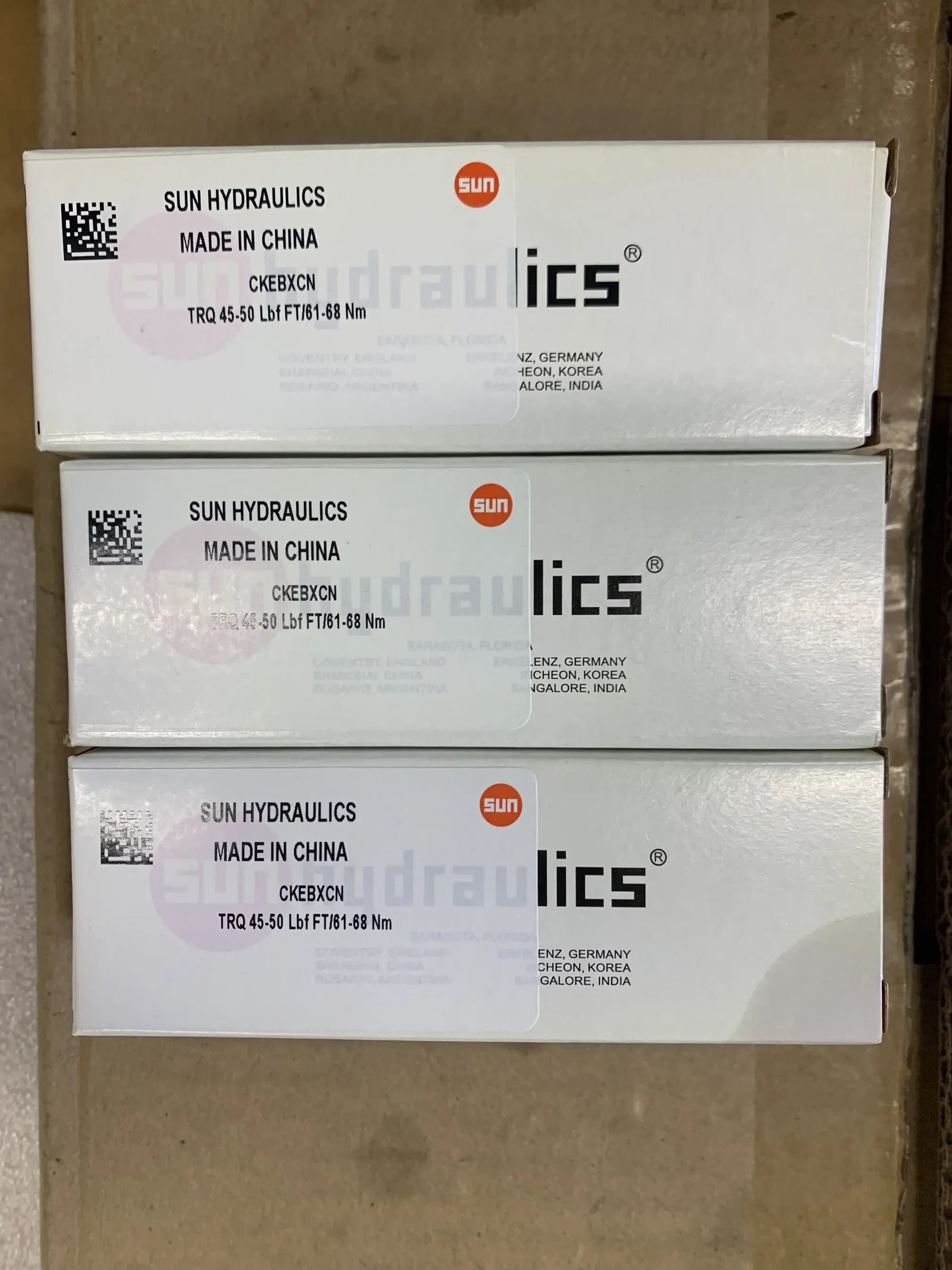 Фото CKEB-XCN CKEBXCN CKEB XCN SUN Hydraulics Оригинальный пилотный обратный клапан с пилотным управлением HYDRAFORCE ea ton VICKER IH №2
