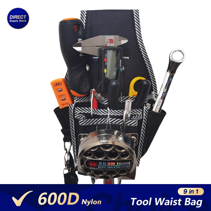 

Realmote Пояс для инструментов 9-в-1 из нейлона