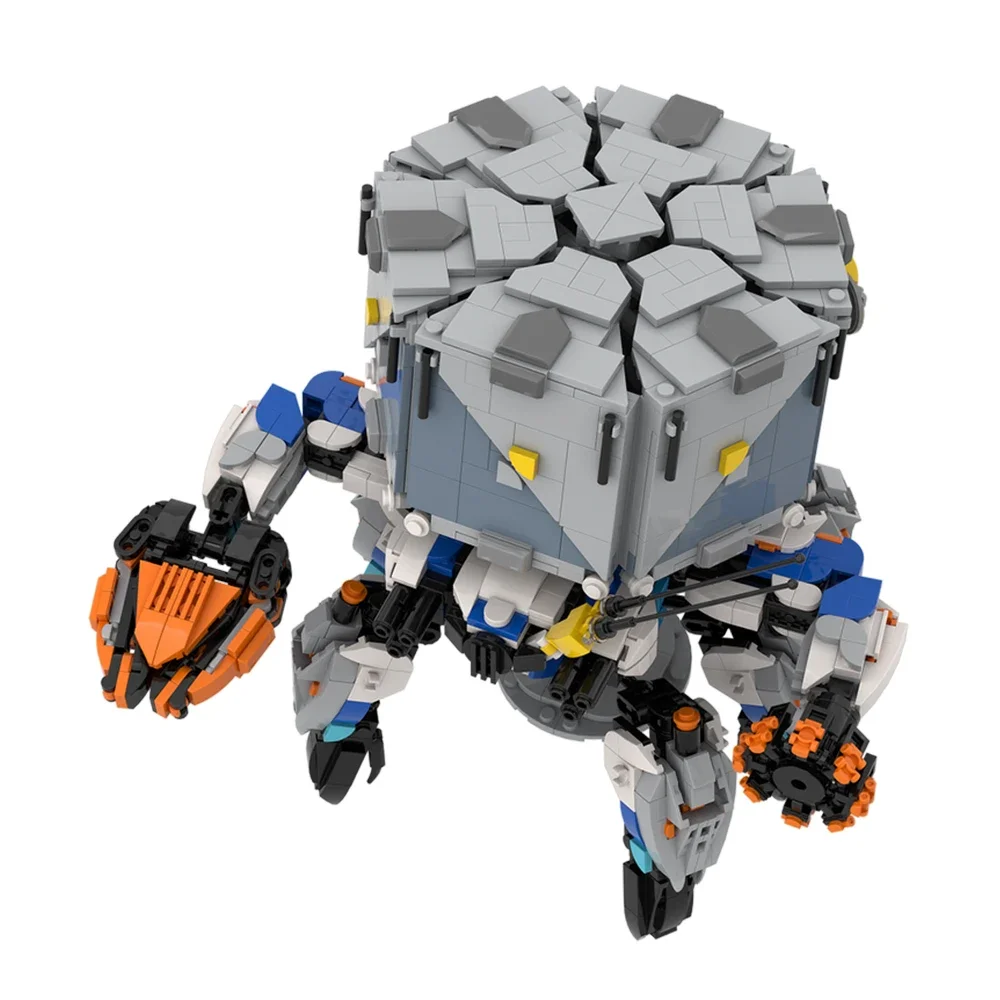 Фото Gobricks MOC, новая машина Shell Walker, фигурка монстра, комплект строительных блоков, гром, паук, зверь, кирпичи, модель игрушки, подарки для детей №4