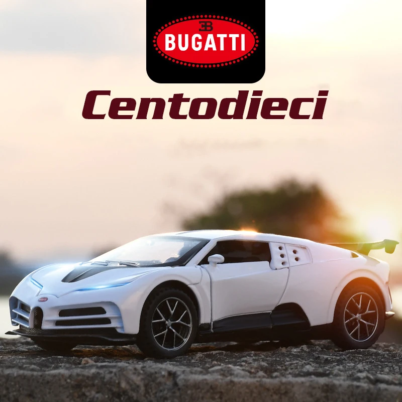 Модель автомобиля Bugatti centodieci, литье под давлением