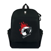 anime backpack cartoon cosplay boys girls canvas schoolbag outdoor teenager bag travel bagpack new shoulders bags