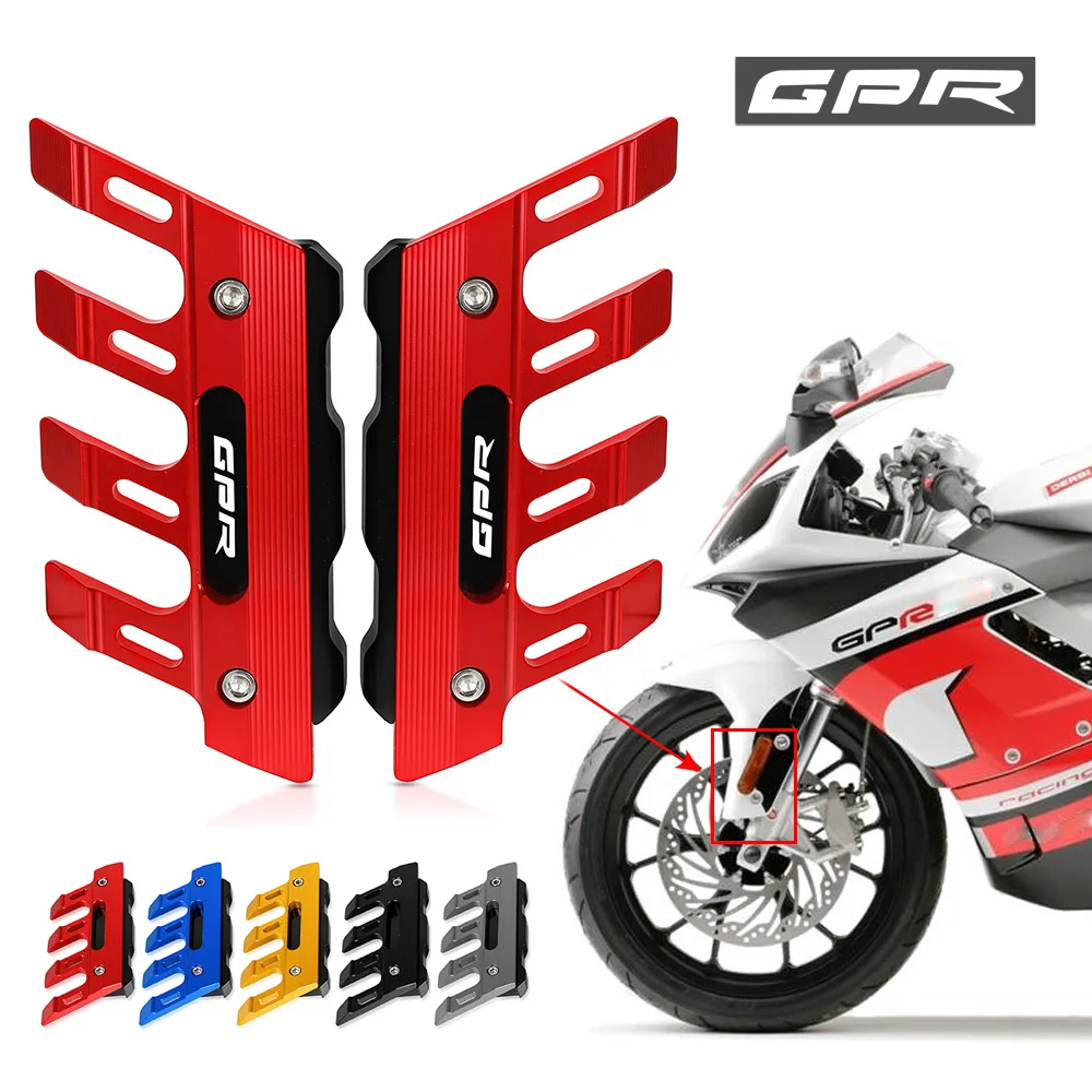 

For Aprilia GPR150 APR150 GPR APR 150 Motorcycle Accessories Mudguard Side Protection Block Front Fender Side Anti-Fall Slider
