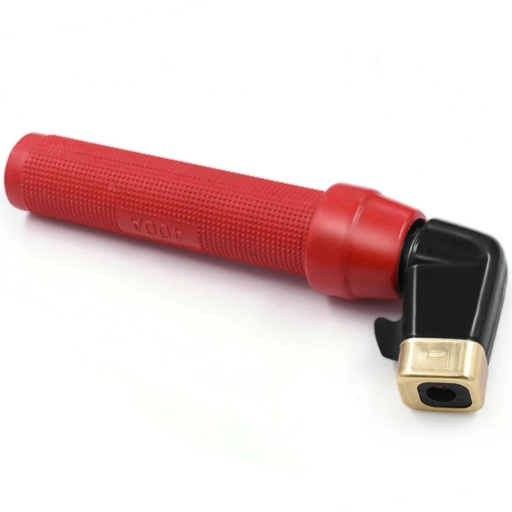 Новый Прочный держатель электрода витой сварки 300-400A аксессуары для дуговой сварки MMA красные Сменные сварочные щипцы для сварочного аппарата