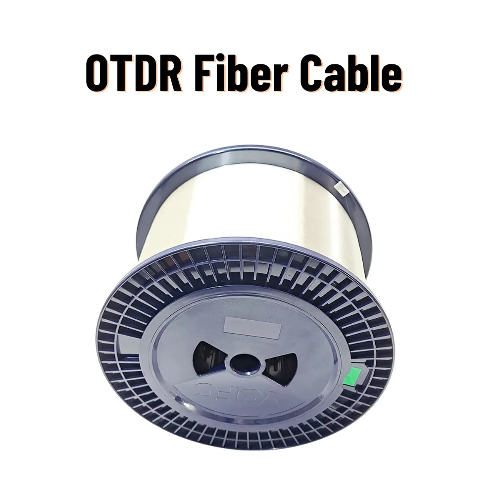 FTTH SC FC LC 1KM Кольцо запуска G652D Одномодовый одномодовый оптоволоконный кабель OTDR с