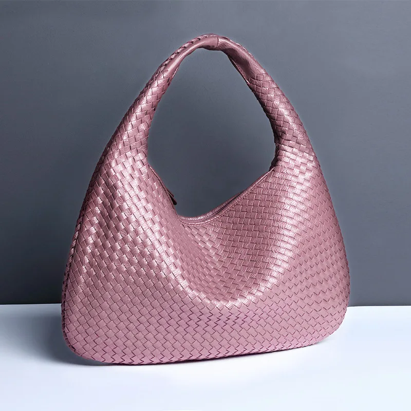 

2023 New Fashion Woven Women Handbags European Design Weave Leather Ladies Shoulder Bags Female Girl Brand Luxury Crossbody Bag